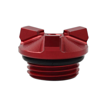 Red Engine Oil Cap Bolt Screw Filler Cover for Kawasaki Z400/650/800/900 Z1000