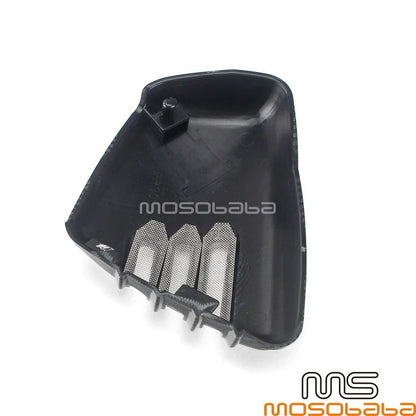 Ribbed Battery Side Panel Covers for Yamaha Virago 750 1000 1100 (1981-2007)