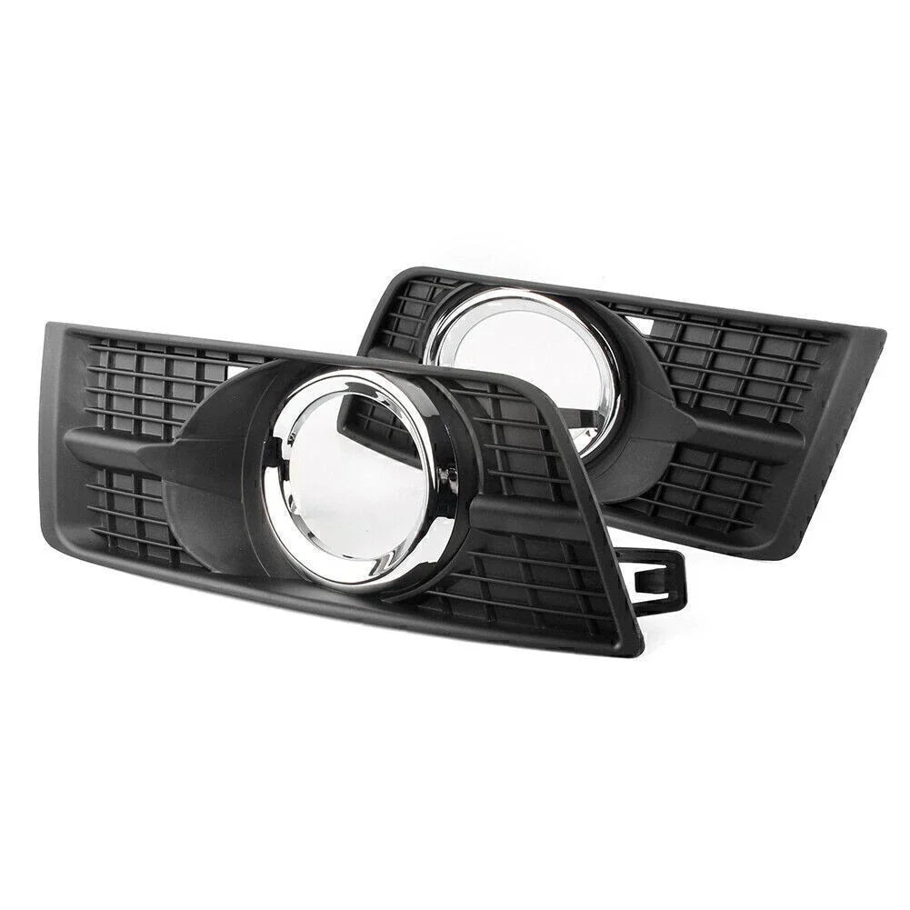 Front Fog Light Lamp Covers for 2010-2016 Cadillac SRX Black