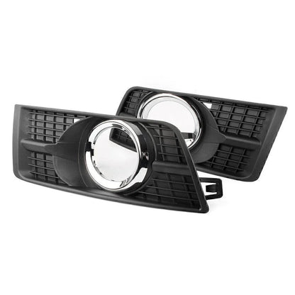 Front Fog Light Lamp Covers for 2010-2016 Cadillac SRX Black