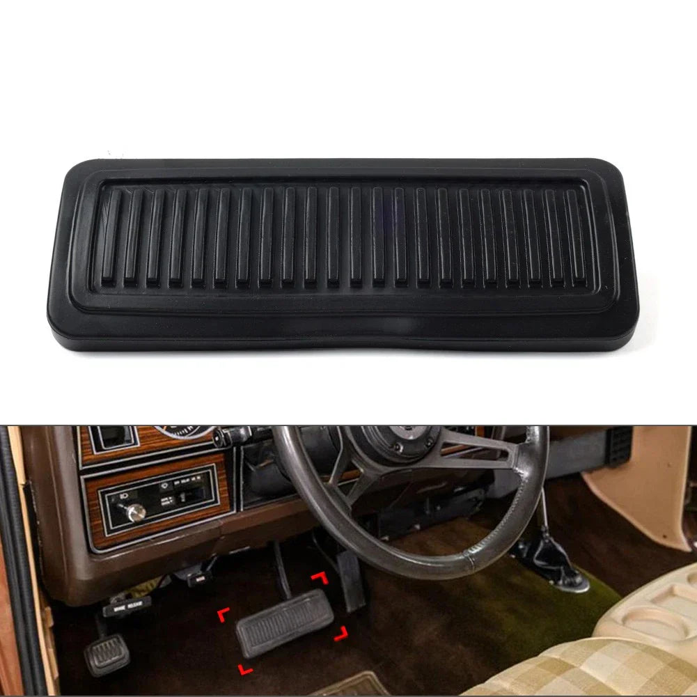Black Parking Brake Pedal Pad for Dodge D150 D250 D350 Ramcharger