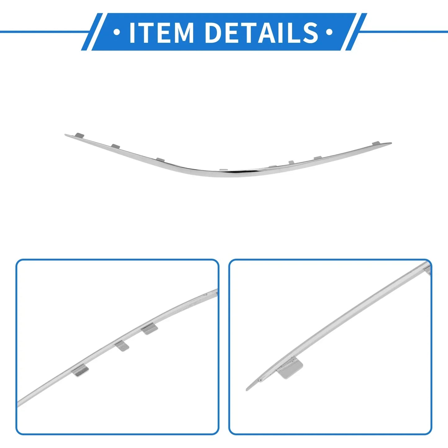 Bumper Grille Trim Garnish for Mercedes-Benz W211/E (2005-2008)