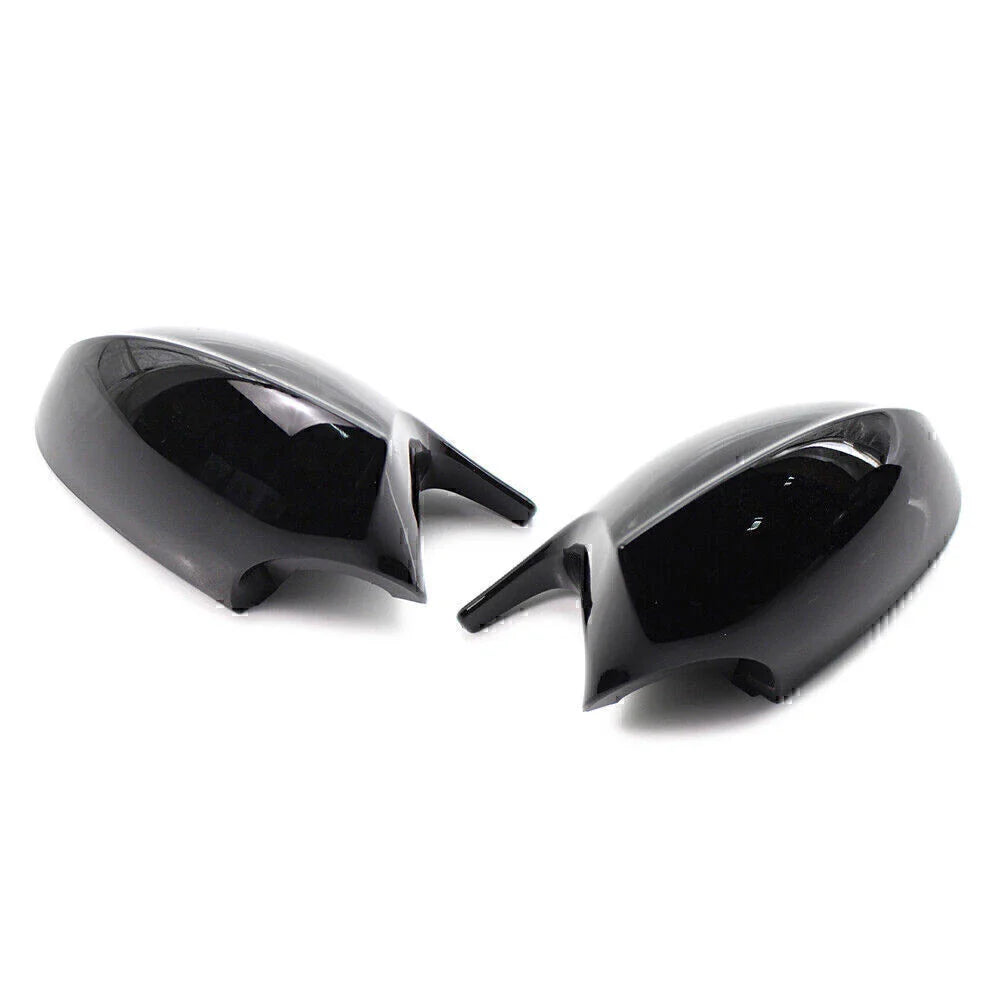 Glossy Black Rear View Mirror Covers for BMW E90 E91 328i 328xi 335xi (2007-2013)