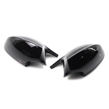 Glossy Black Rear View Mirror Covers for BMW E90 E91 328i 328xi 335xi (2007-2013)