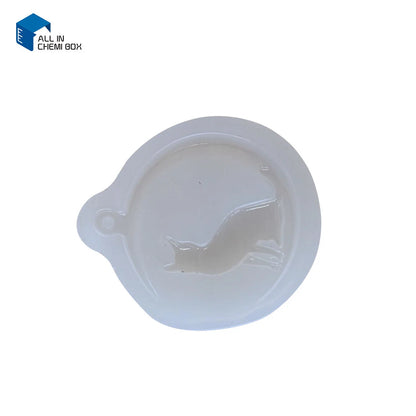 Silicone Pendant Mold for Moon Cat Jewelry Making & Epoxy Casting Tool