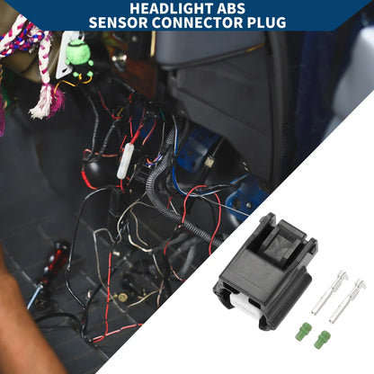 2 x Pin Headlight ABS Sensor Connector Plug for Honda