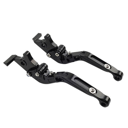CNC Extendable Brake Clutch Levers for BMW G310R G310GS (2017-2021) Black