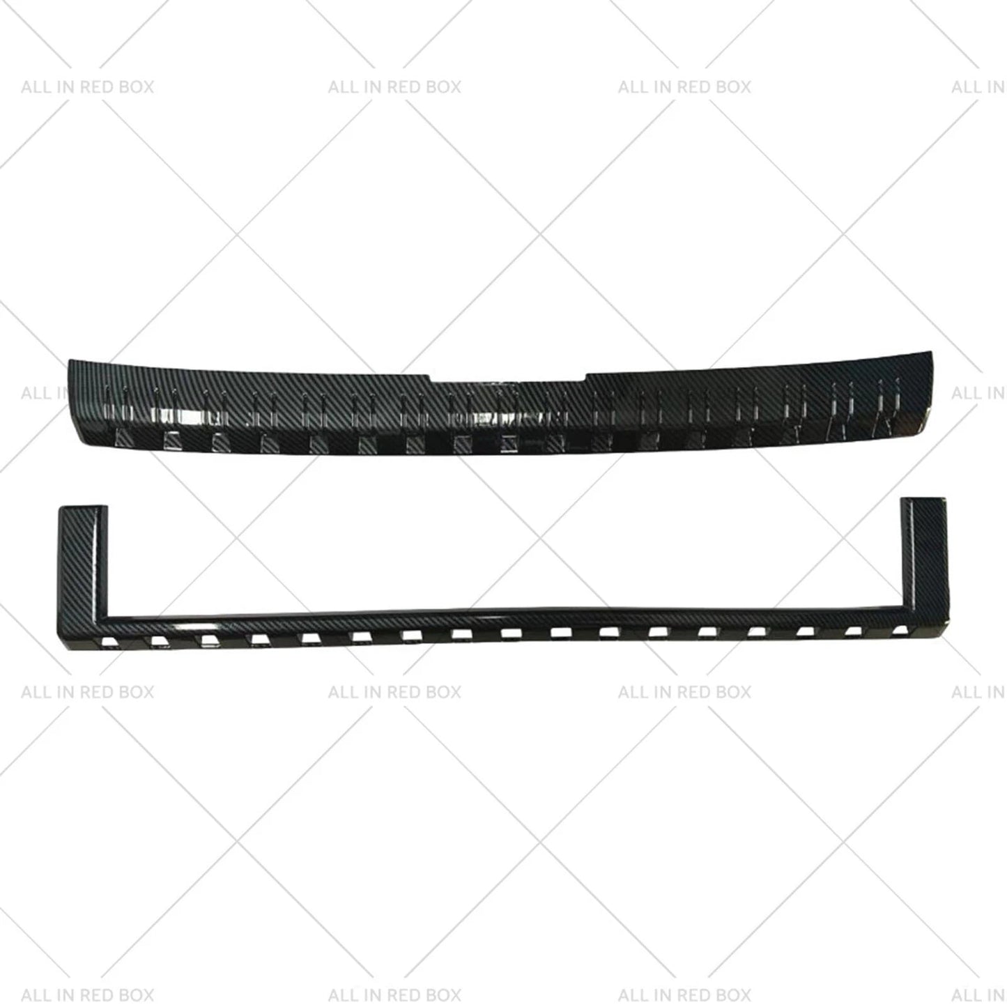 Carbon Fiber Front Grille Cover Trim for Toyota Prado LC250 (2024+)
