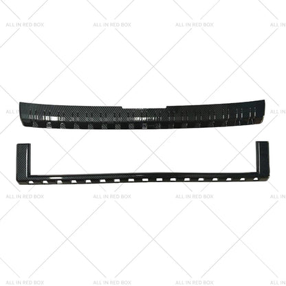 Carbon Fiber Front Grille Cover Trim for Toyota Prado LC250 (2024+)