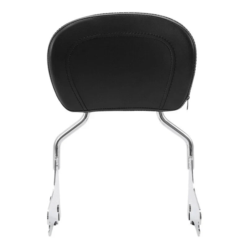 Chrome Backrest Pad Sissy Bar for Harley Road King Glide (1997-2008)