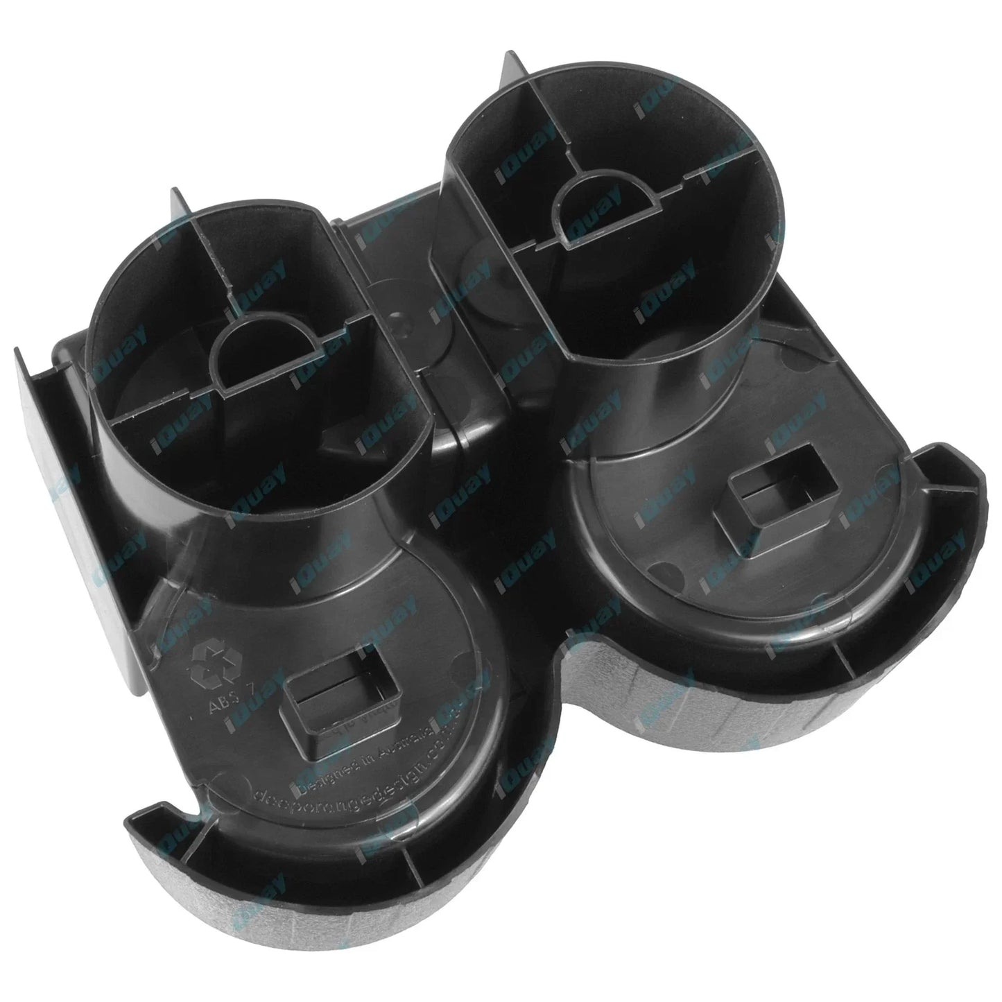 Black Multiple Cup Holder for Nissan Patrol GU Y61 Cupholder for Two Large Cups