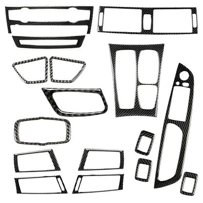 Carbon Fiber Inner Cover Sticker Kit for BMW X5 E70 X6 E71 (2008-2013)