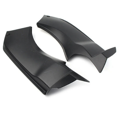 ABS Air Tube Covers for Kawasaki Ninja ZX-6R (2003-2004) Black