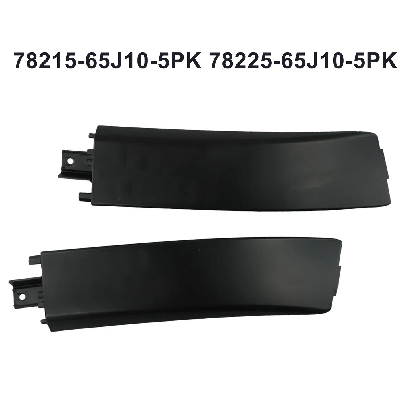 Front End Cap Roof Rack Rail Black for Suzuki Grand Vitara