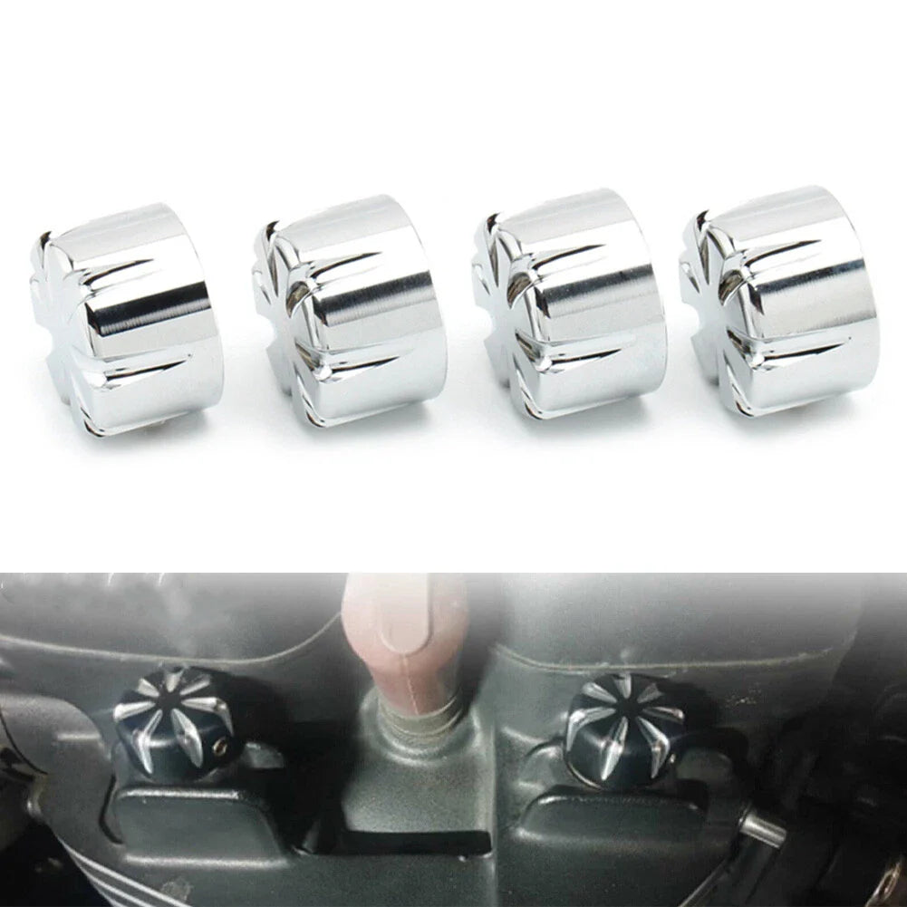 Billet Machined Head Bolt Cover Cap for T120 Thruxton Scrambler Street Cup