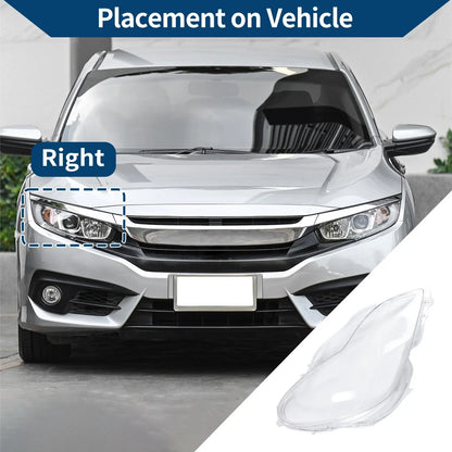 Front Right Headlight Lens Cover for Mercedes-Benz (2006-2011)