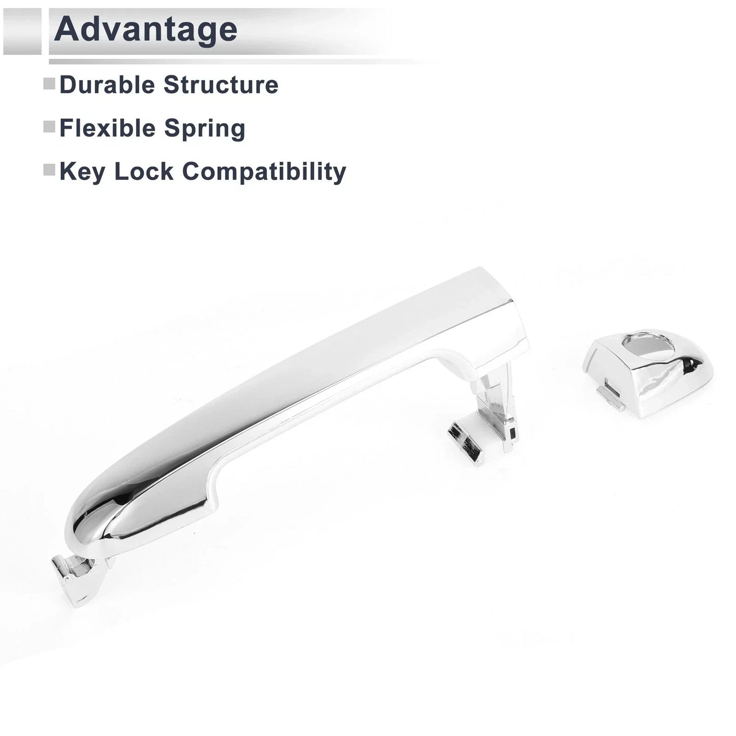 Front Left Exterior Door Handle for Hyundai Elantra (2007-2012)