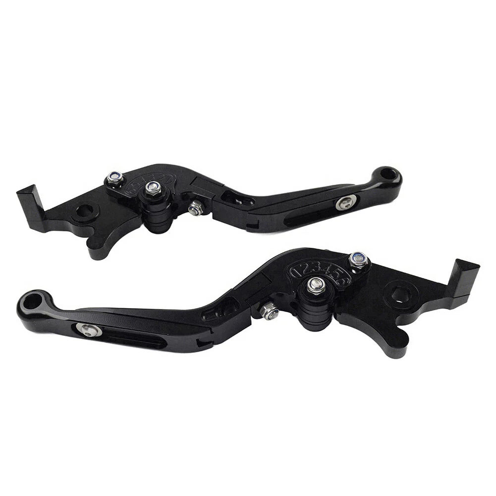 Extendable Brake Clutch Levers for Honda CB599 CB600 CB919 98-06 Black