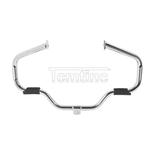 1 1/4'' Chrome/Black Engine Highway Guard Crash Bar for Harley Touring (97-08)