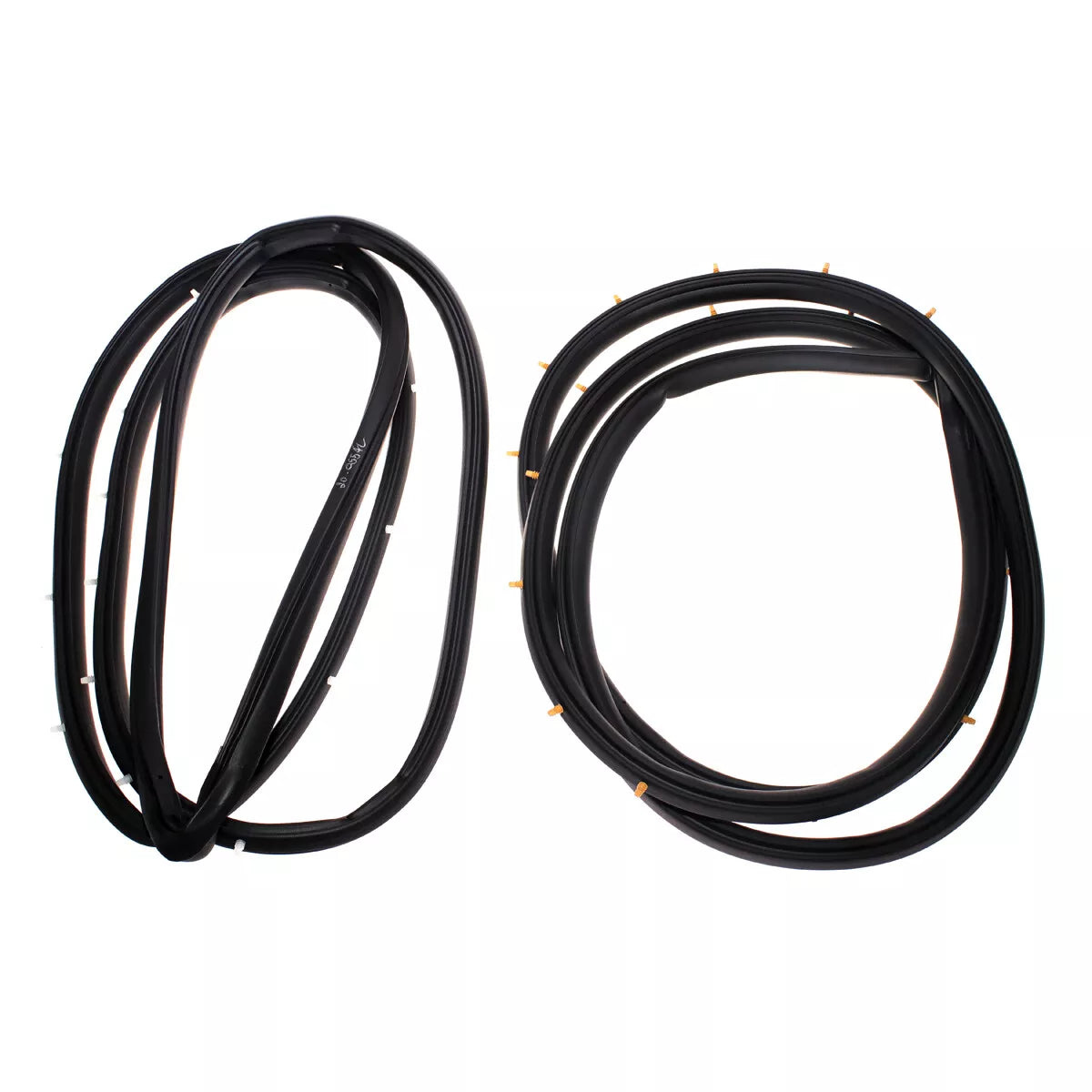 Front Door Weatherstrip x2 for Honda Civic Sedan 1992-1994