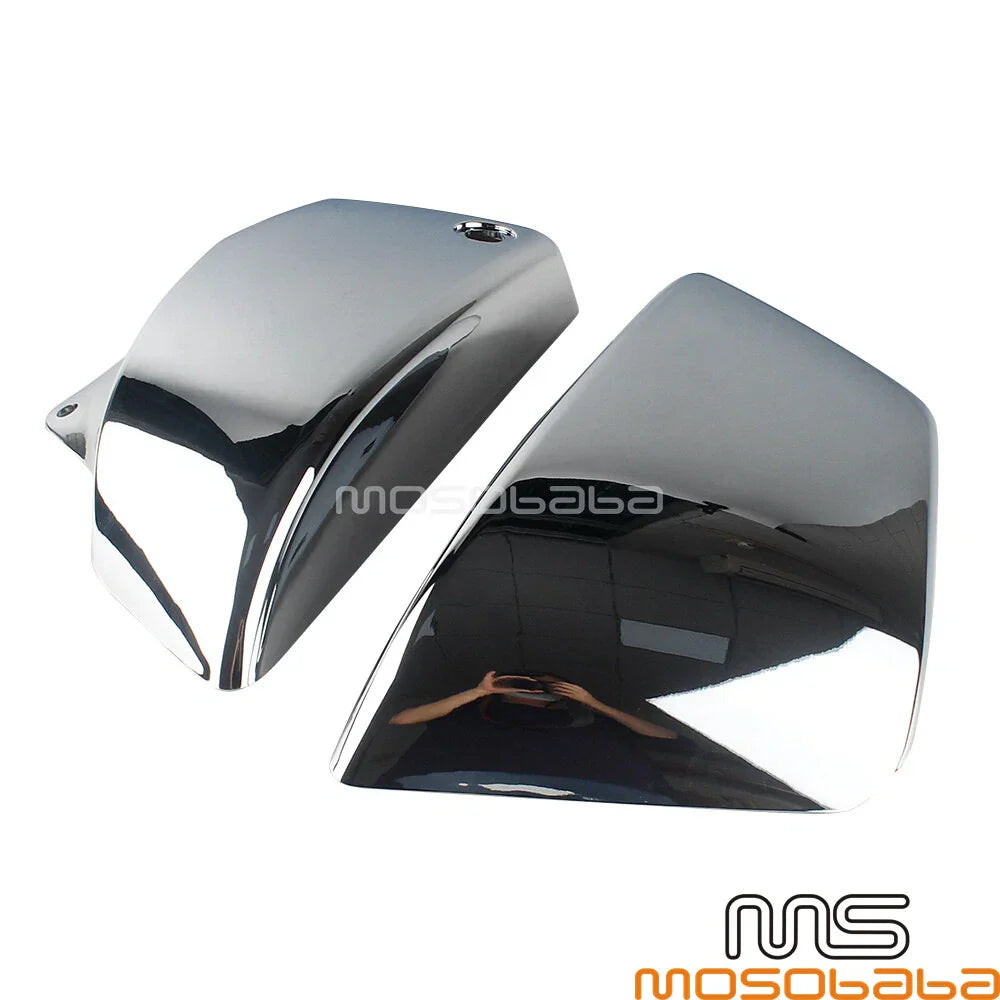 Chrome Battery Side Covers for Honda Shadow ACE 1100 VT1100C2 (1999-2008)