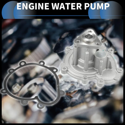 Water Pump with Gasket Kit for Porsche Cayenne (2002-2006)