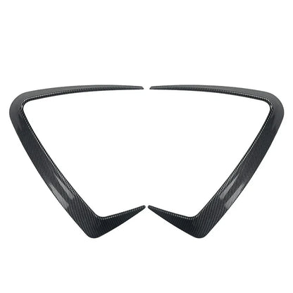 Carbon Fiber Front Bumper Side Spoiler Trim for BMW X3 G45 (2025+)