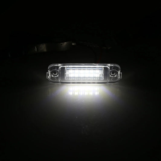 2 x Car License Plate Lights for Mercedes-Benz ML 320 (1998-2003)