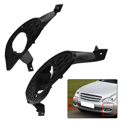 Front Bumper Fog Light Trim Grille for Mercedes CLS W219 (2004–2010)