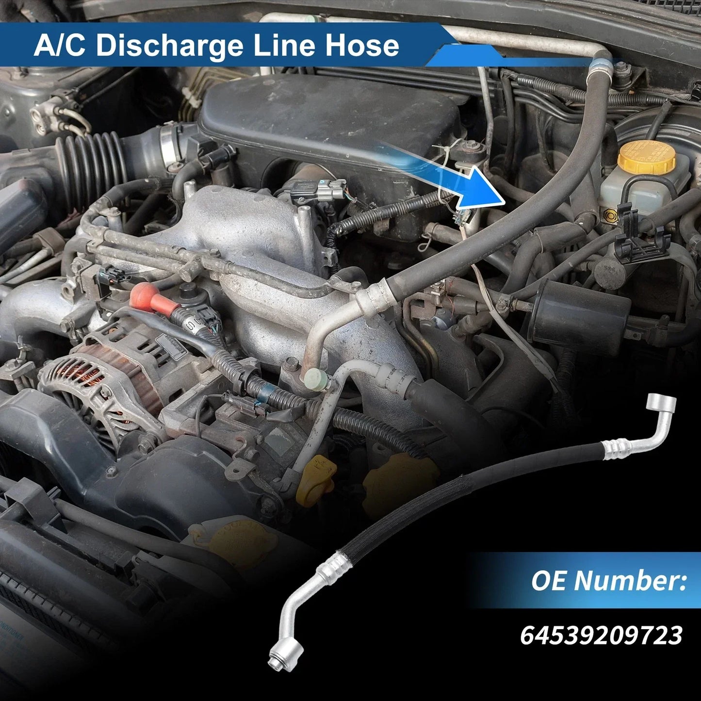 A/C Refrigerant Liquid Hose for BMW 528i (2012-2016)