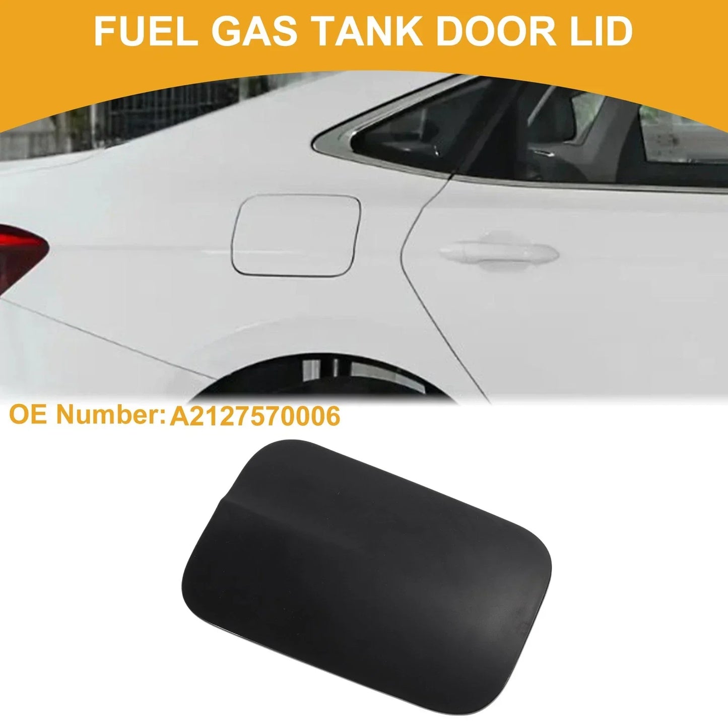 Fuel Tank Door Cap for Mercedes-Benz W212 (2009-2015) Clip Type A2127570006