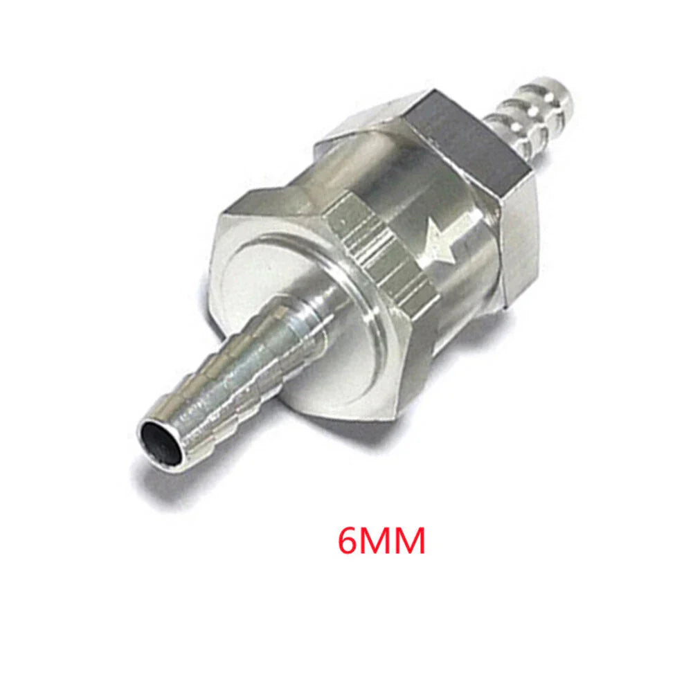 6MM One Way Check Valve Non Return Inline for Gas Diesel Fuel Car