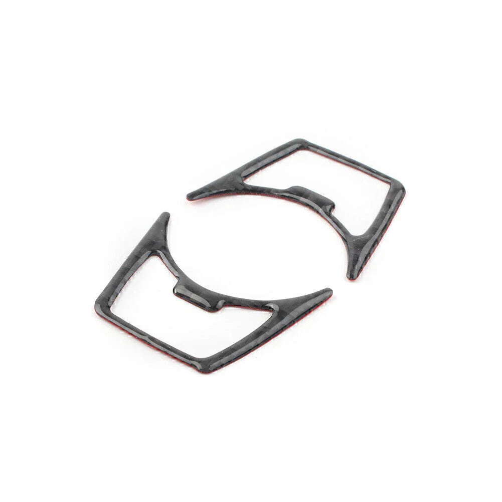 Carbon Fiber Headlight Switch Cover Trim for Ford Mustang (2015-2019)