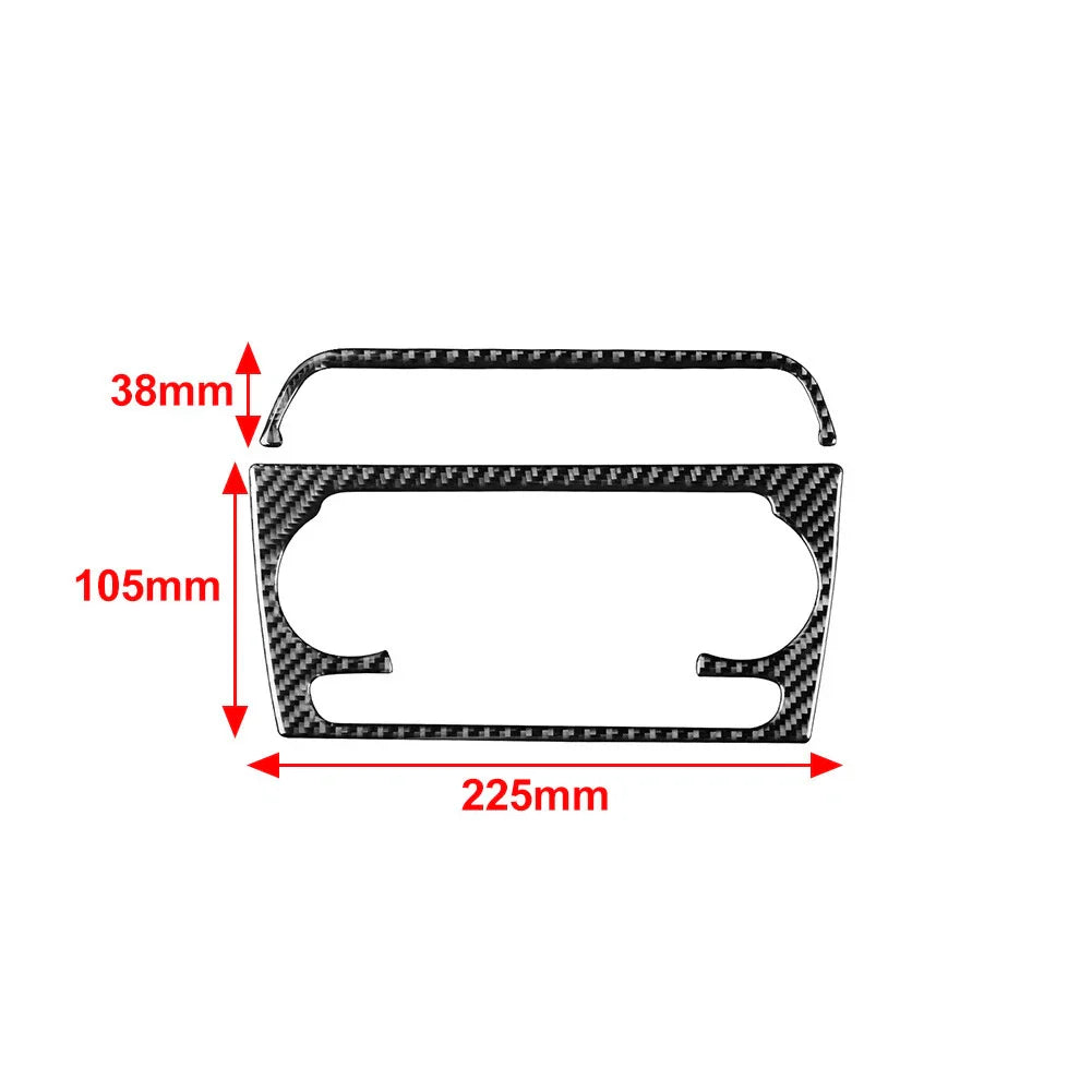 Center Console Air Condition CD Panel Cover Trim for Audi Q3 (2013-2018)