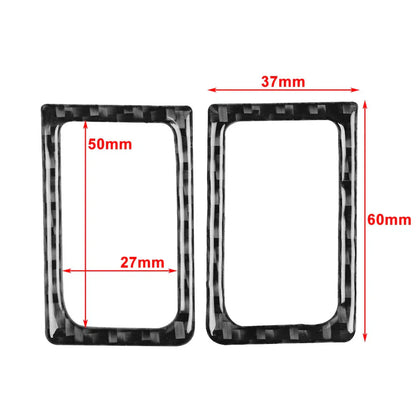 Interior Door Lock Pins Frame Cover Trim for Nissan GTR R35 (2008-2020)