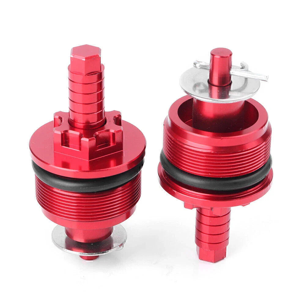 Red CNC Aluminum Preload Adjusters for Honda CMX250