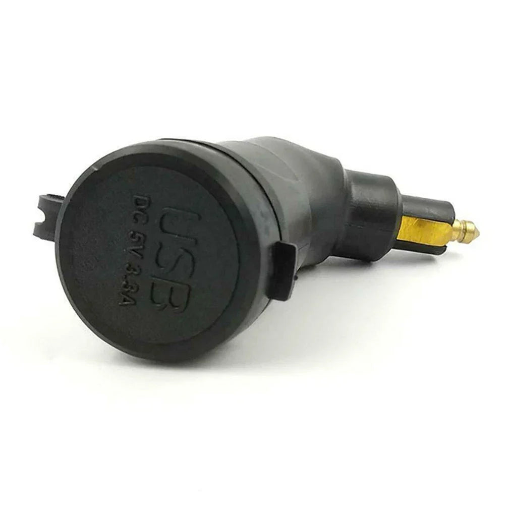 Dual USB 3.3A Charger Plug for BMW F650 F700 R1150 R1200GS R1200RT (2000-2023)