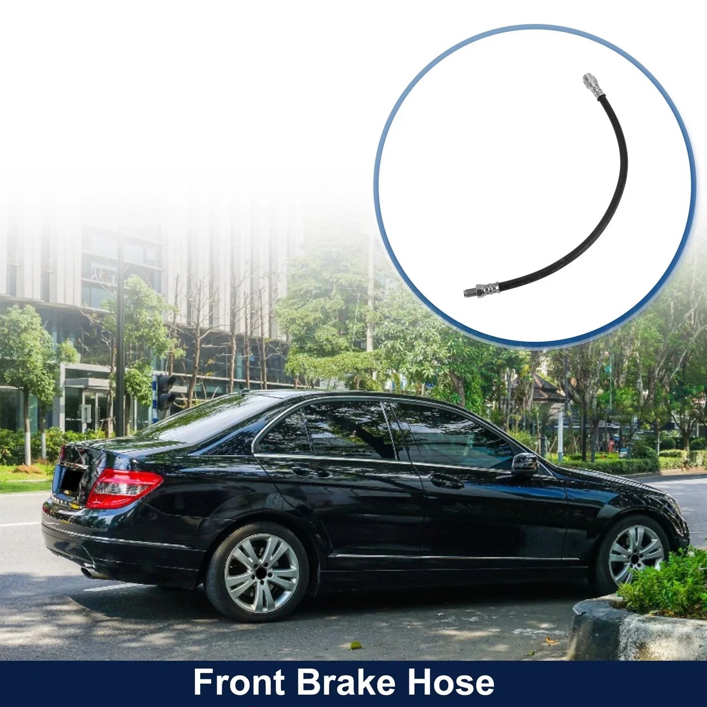 Front Brake Hose for Mercedes-Benz C230 (2005-2011) Hydraulic Brake Line