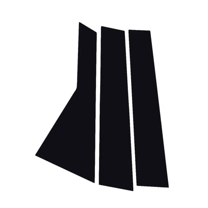 6 x Window Pillar Post Covers for Kia Sorento (2016-2020)