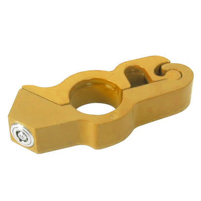 Gold Motor Handlebar Lock Anti-Theft Grip for Bike Scooter ATV