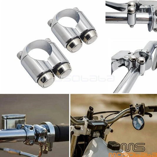 1��� Motorcycle Handlebar Momentary Switch for Chopper Cafe Racer