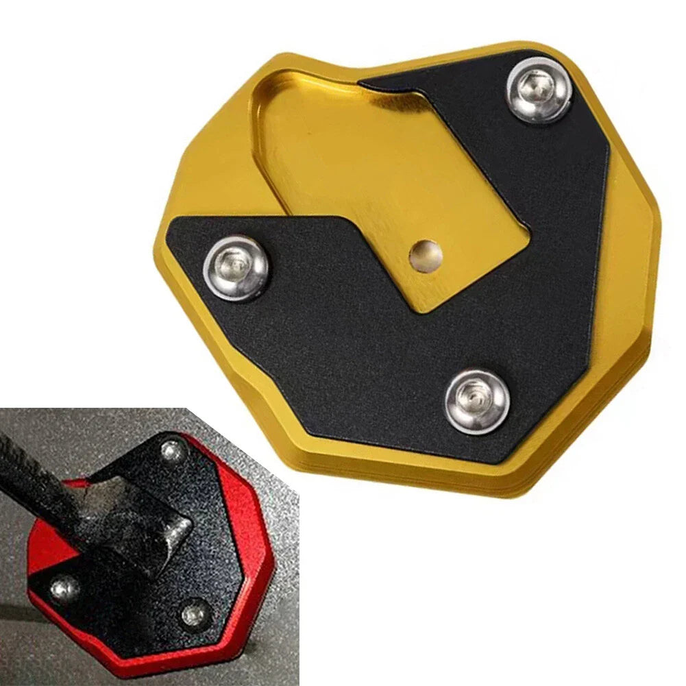 Gold Side Stand Enlarge Kickstand Pad for SUZUKI HAYABUSA GSX1300R (2008-2021)