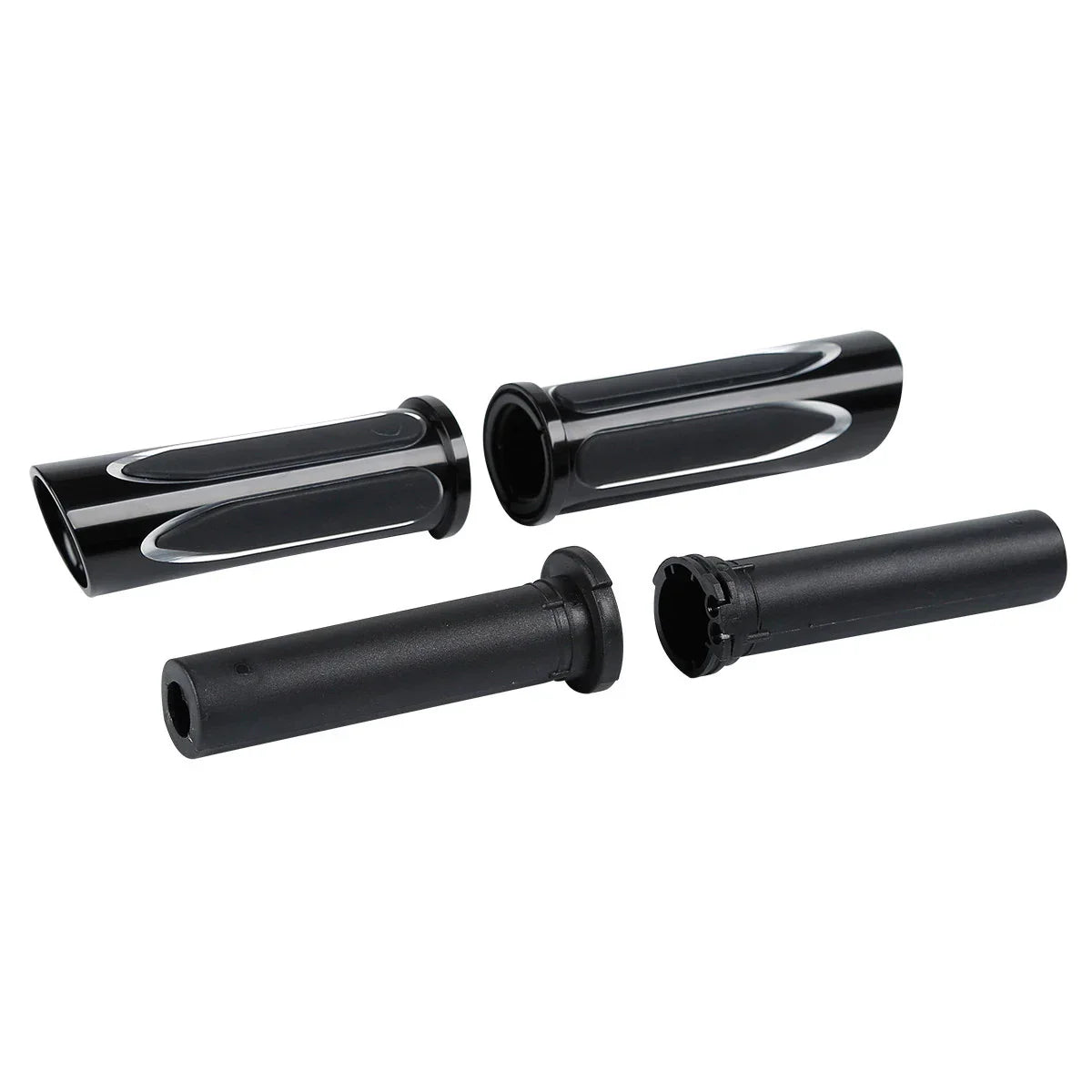 1" 25mm Handlebar Hand Grips for Harley Touring Dyna Choppers Honda Suzuki