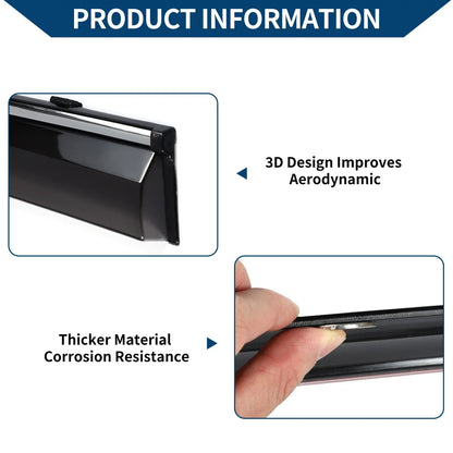 Car Window Deflectors for Honda Fit Side Window Vent Visors (2015-2020)