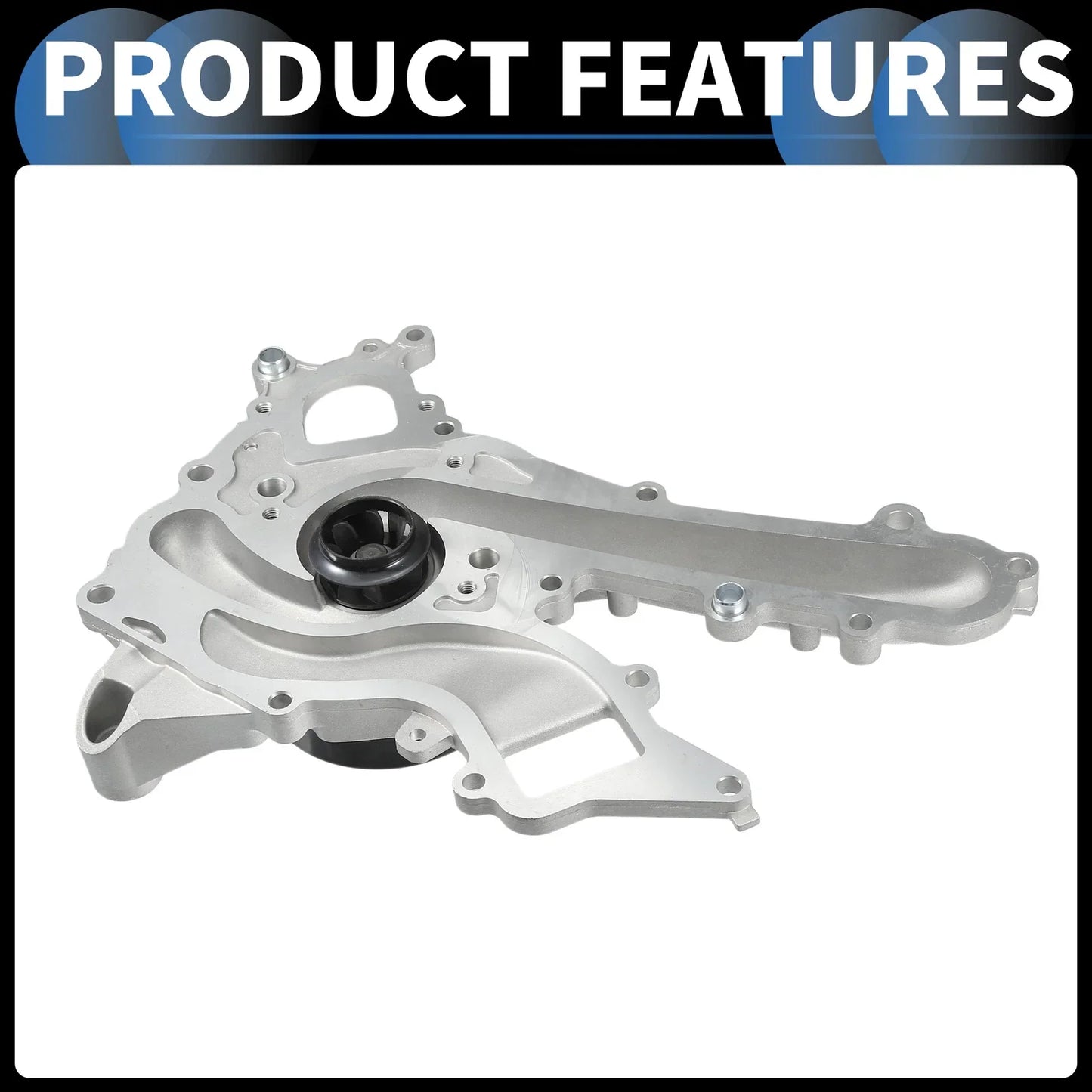 Water Pump with Gasket for Mercedes-Benz C400 (2015)