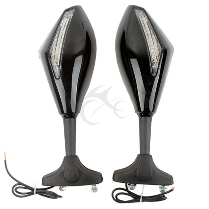 LED Turn Signal Rearview Mirrors for Honda CBR600F3 (95-98), CBR600F4i (01-07)