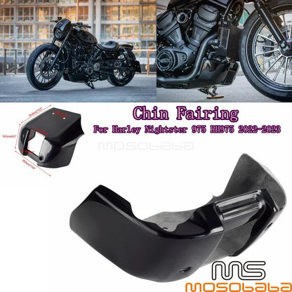 Front Chin Fairing Spoiler Cover for Harley Nightster 975 (2022-2023)