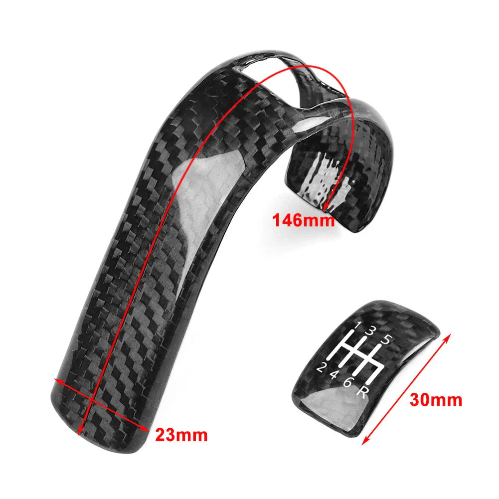 Red Gear Shift Knob Cover Trim for Nissan 350Z (2003-2009)
