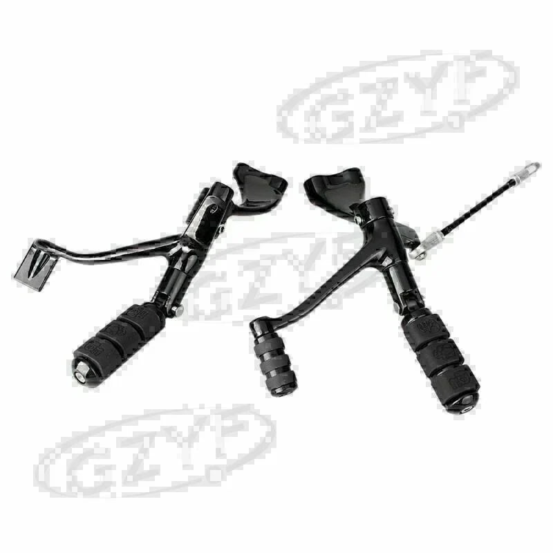 Fitward Controls Complete Kit with Pegs for Harley Sportster 883 (2004-2023)
