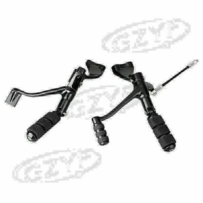 Fitward Controls Complete Kit with Pegs for Harley Sportster 883 (2004-2023)